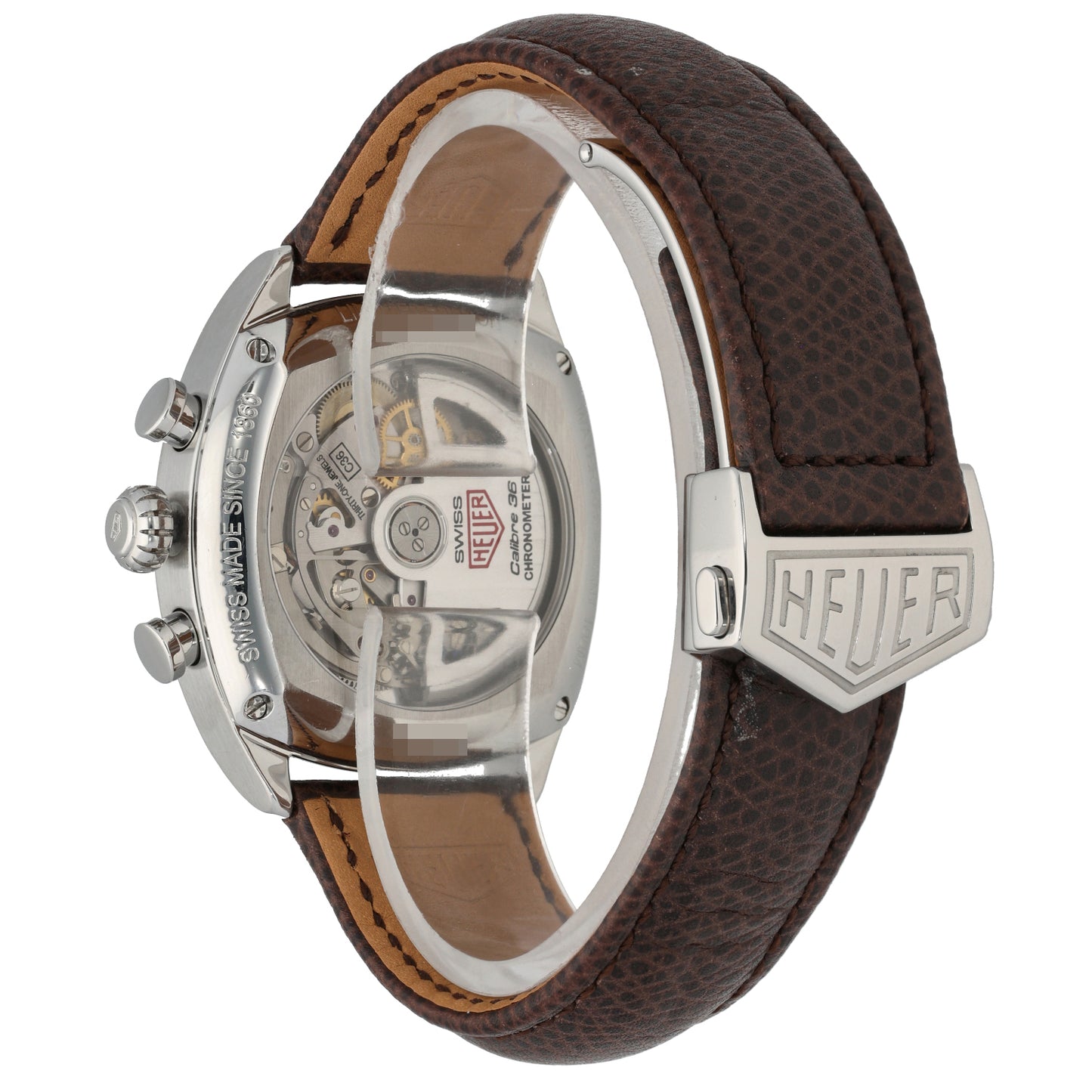 Tag Heuer Monza Classic CR5112 37mm Stainless Steel Watch