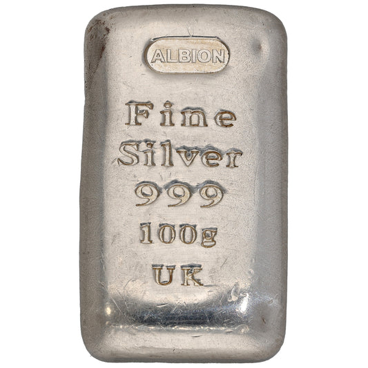 Fine Silver 100g Bar