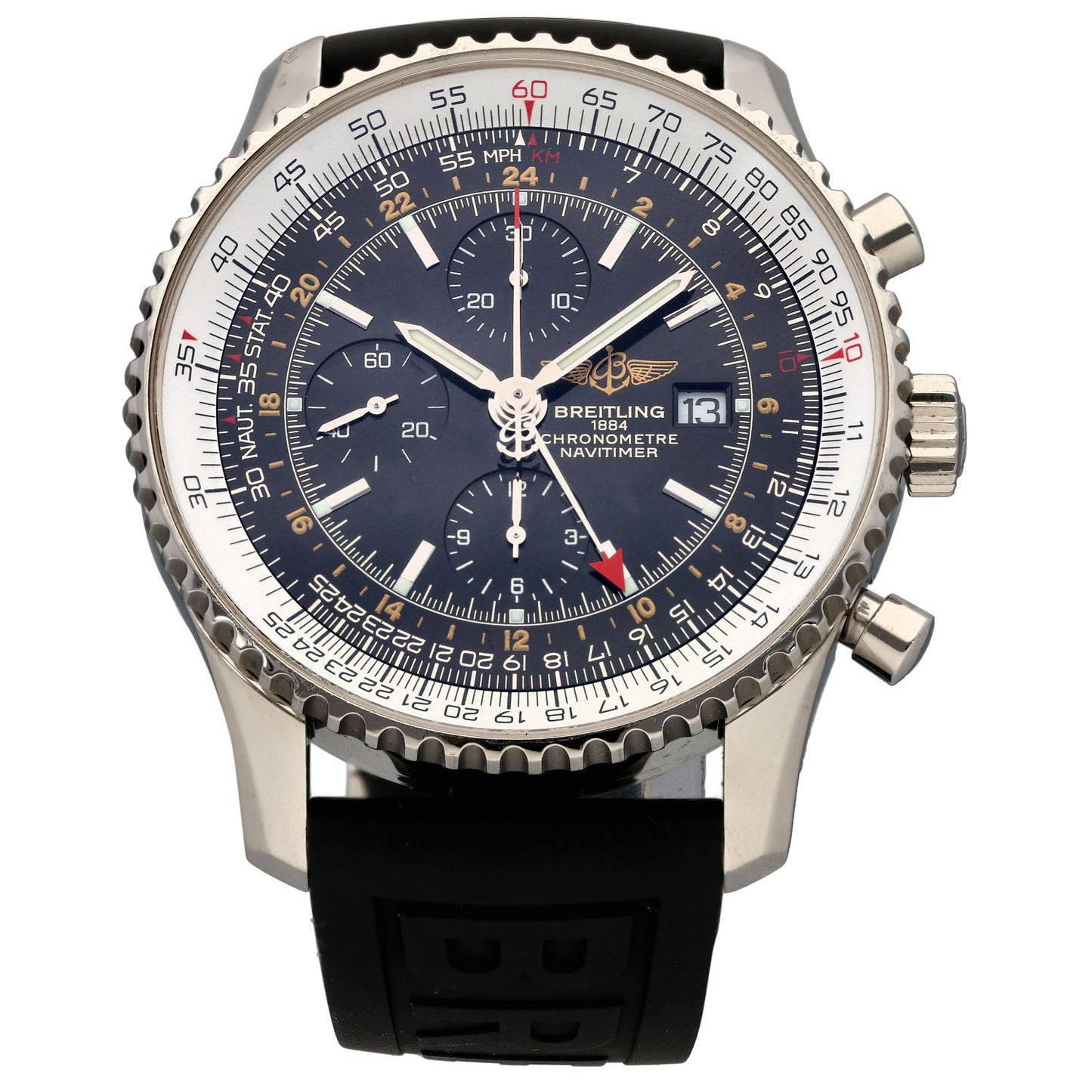 Breitling Navitimer A24322 46mm Stainless Steel Watch