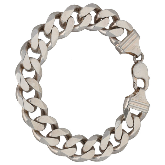 Sterling Silver Curb Bracelet