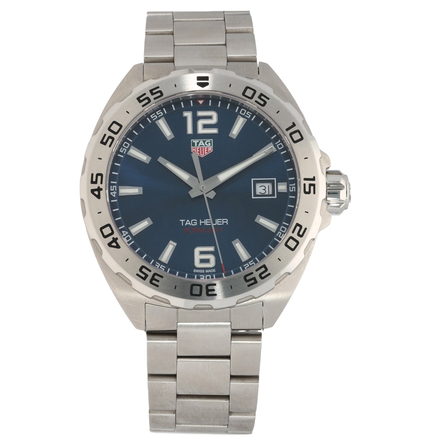 Tag Heuer Formula 1 WAZ1118 41mm Stainless Steel Watch
