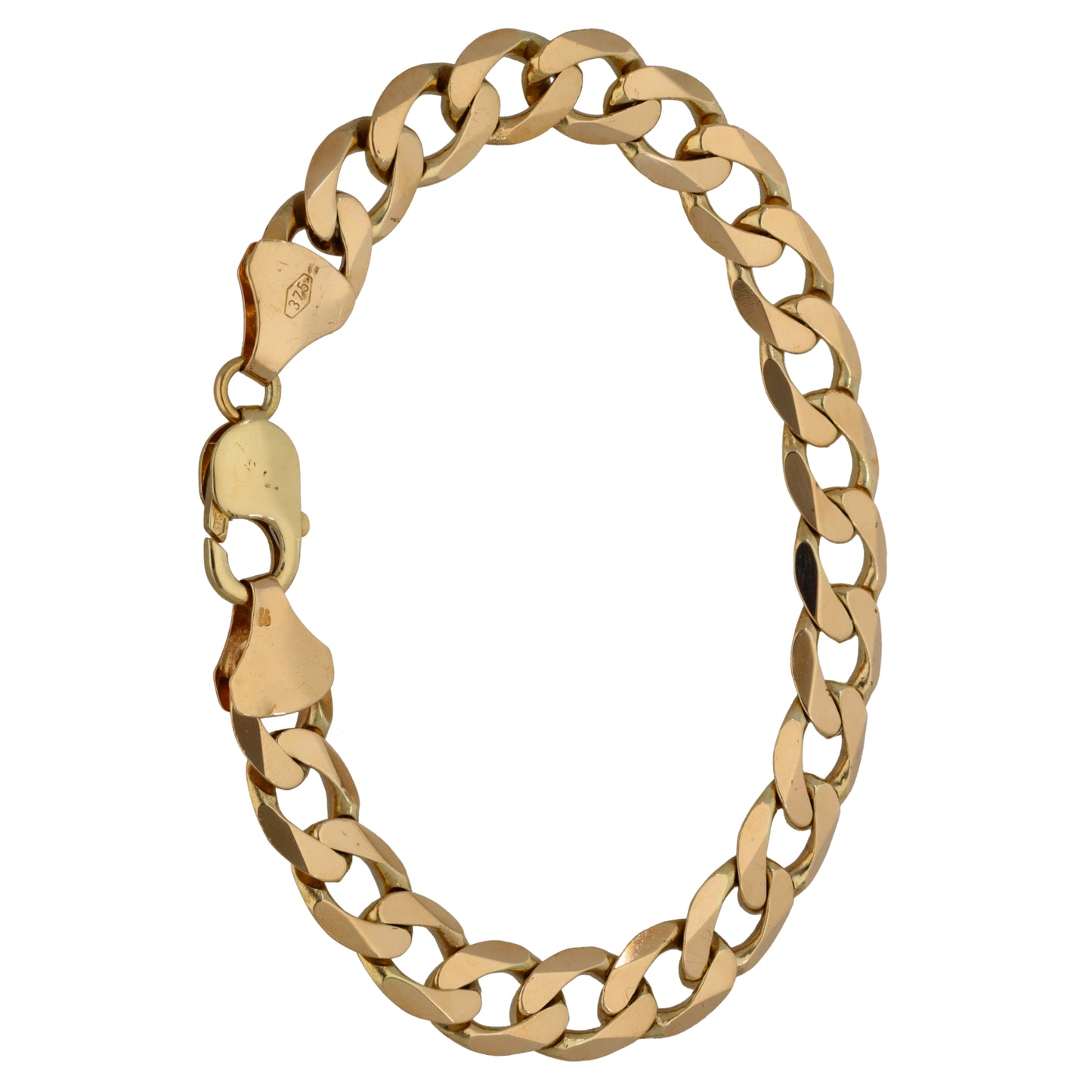 9ct Gold Curb Bracelet