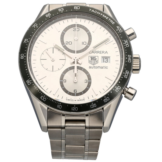 Tag Heuer Carrera CV2011 41mm Stainless Steel Watch