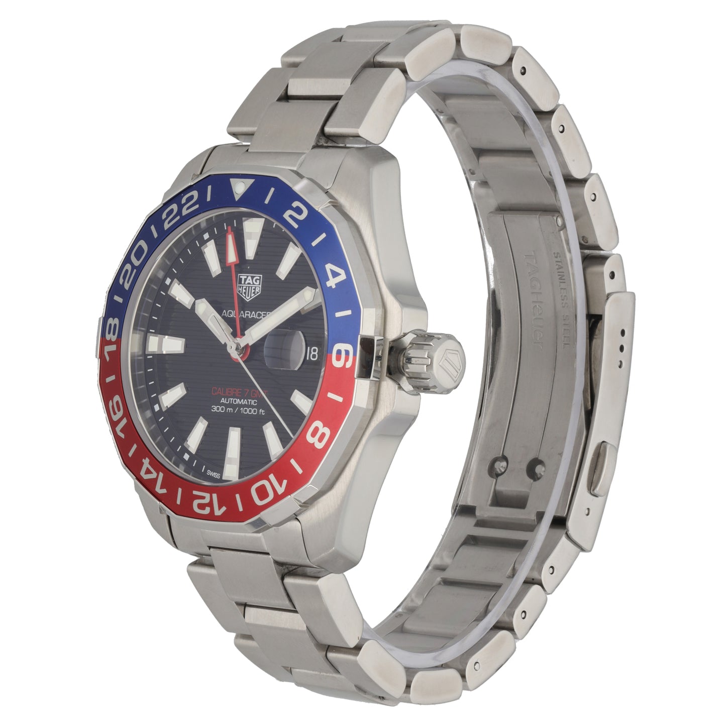 Tag Heuer Aquaracer WAY201F 43mm Stainless Steel Watch