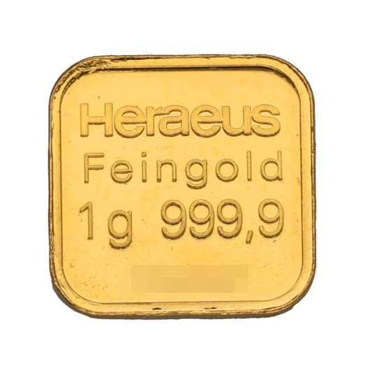 24ct 1g Gold Bar