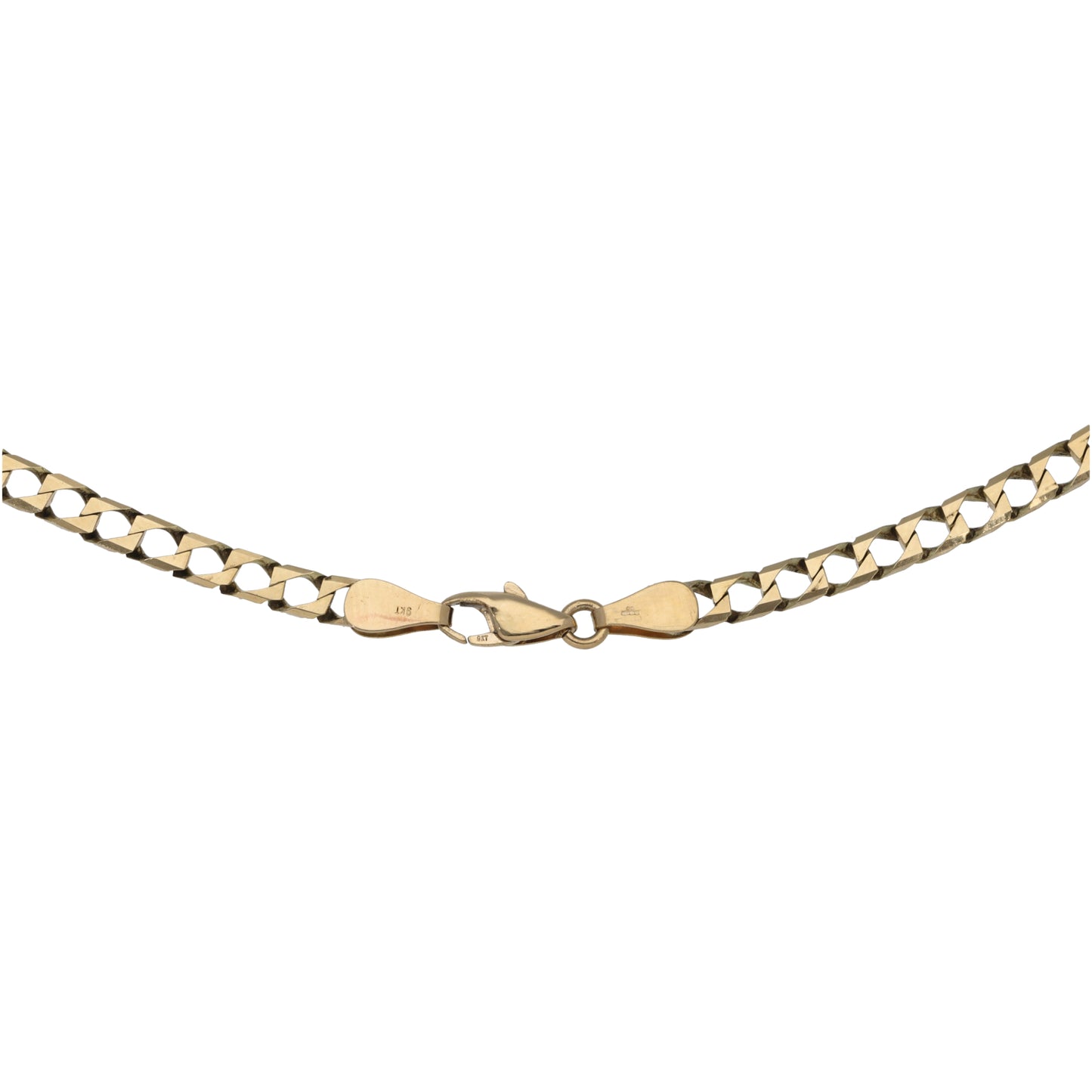9ct Gold Curb Chain 20"