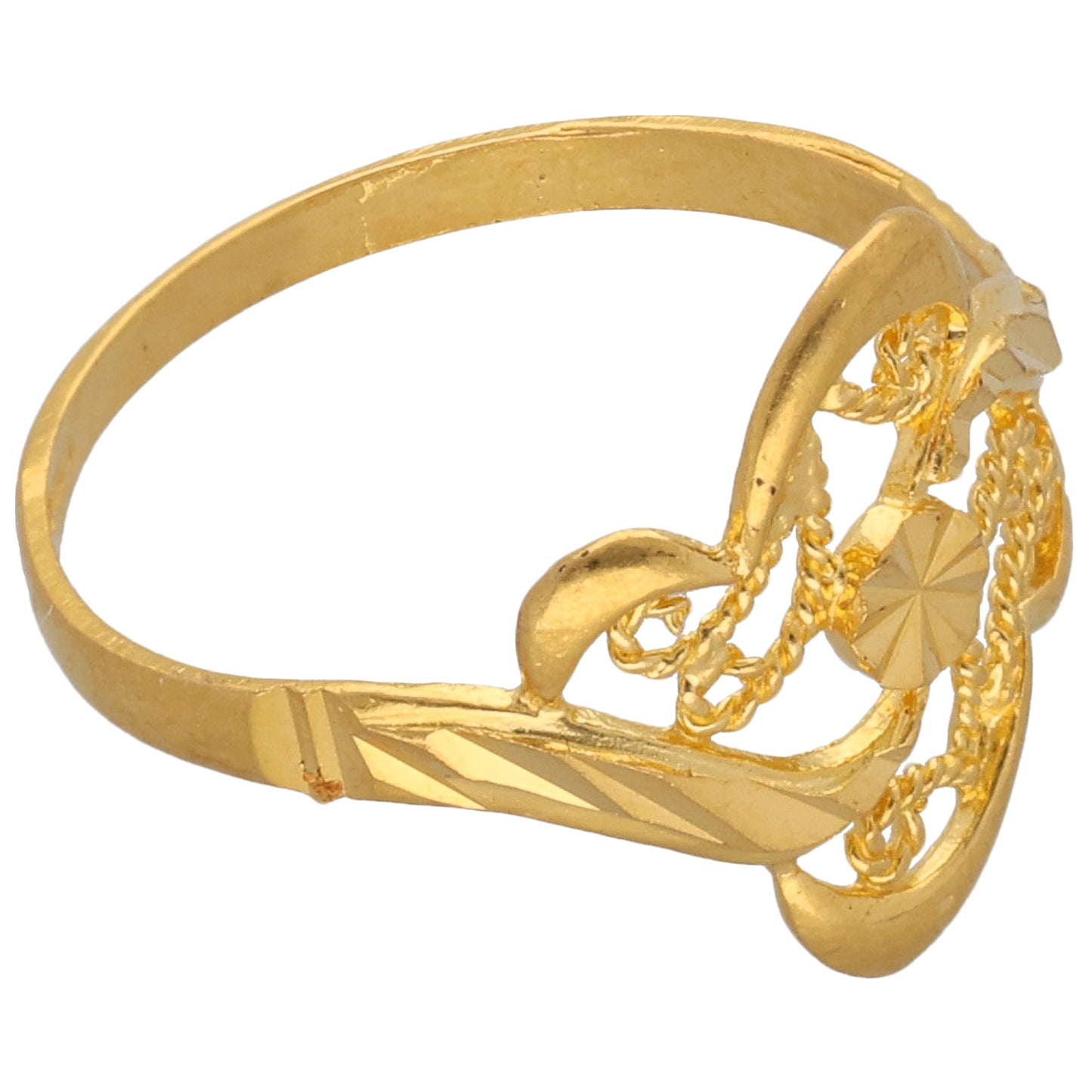 22ct Gold Alternative Ring Size R