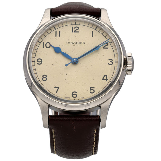 Longines Heritage L2.819.4 38.5mm Stainless Steel Watch