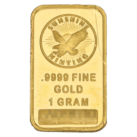 24ct 1g Gold Bar