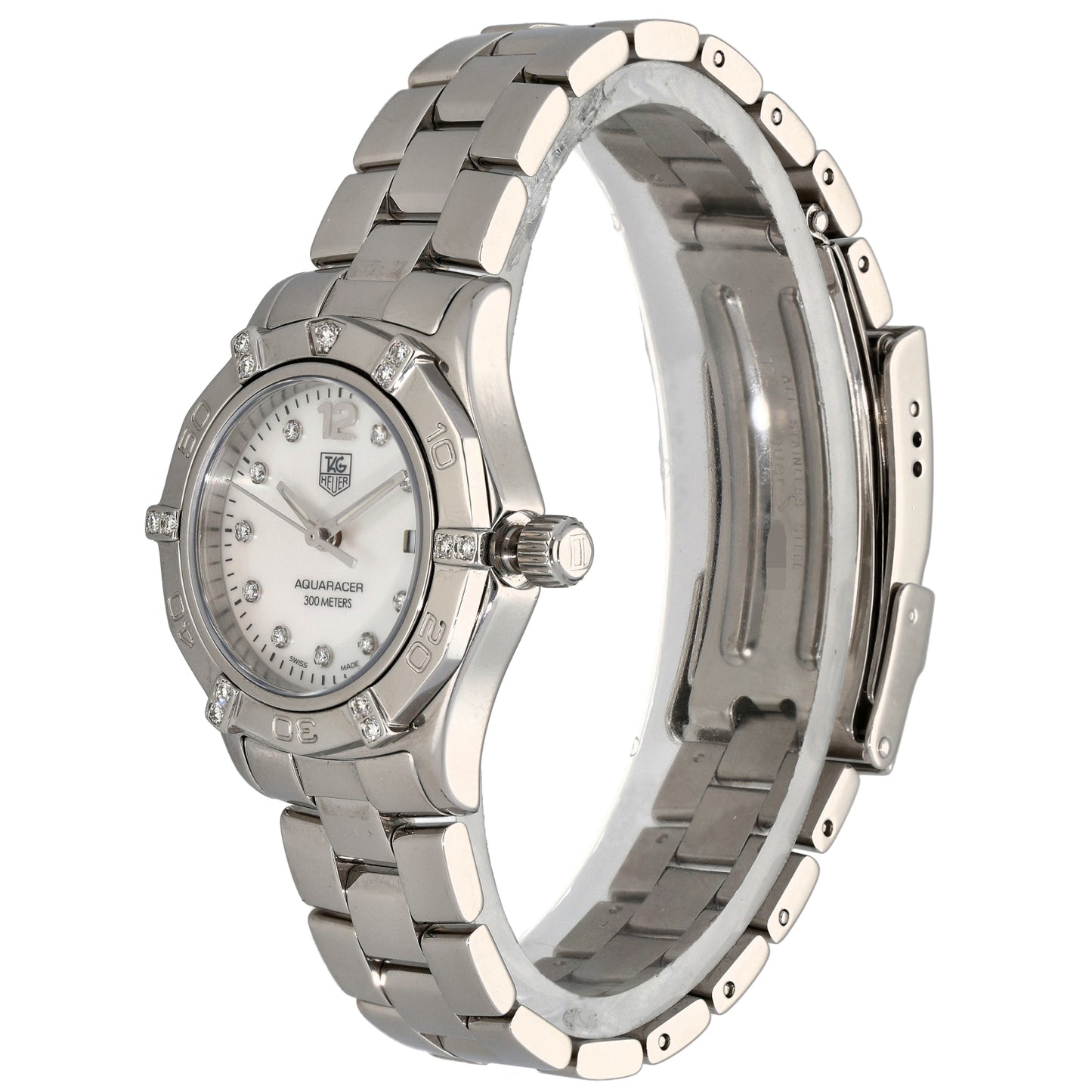Tag Heuer Aquaracer WAF141G 27mm Stainless Steel Watch