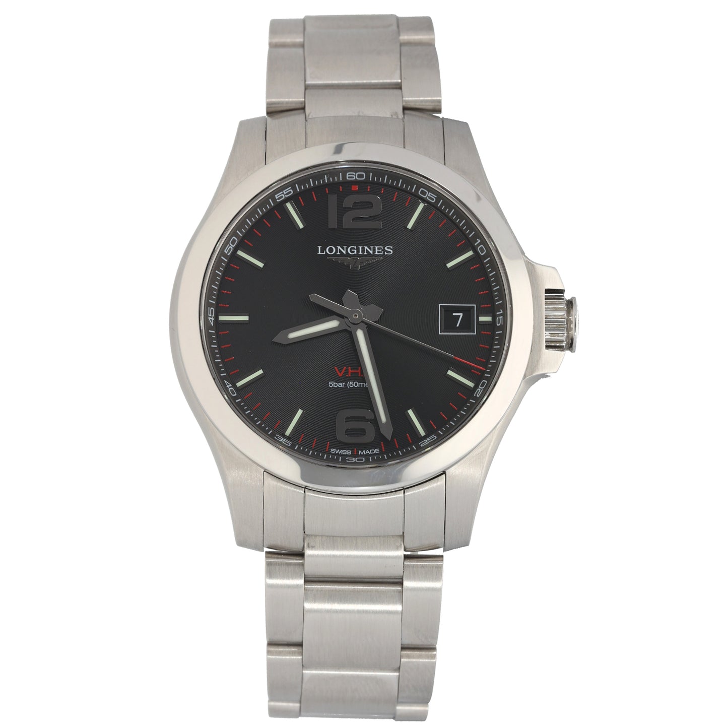 Longines Conquest V.H.P L3.716.4 41mm Stainless Steel Watch