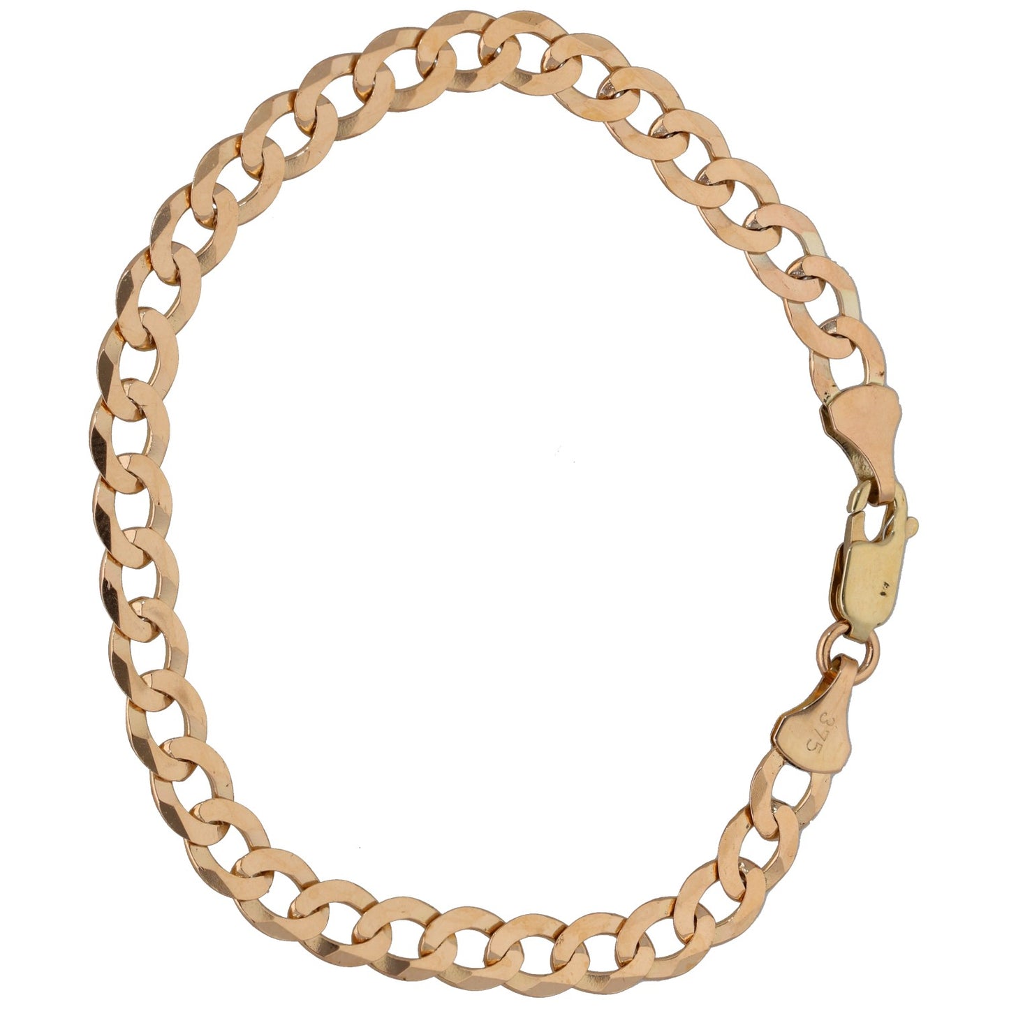 9ct Gold Curb Bracelet