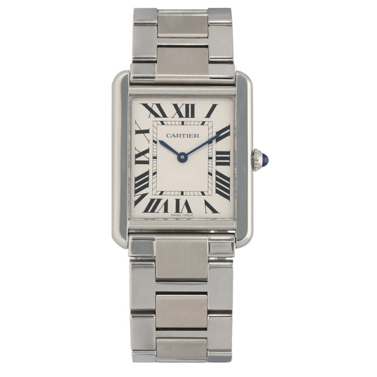 Cartier Tank Solo W5200014 27mm Stainless Steel Watch
