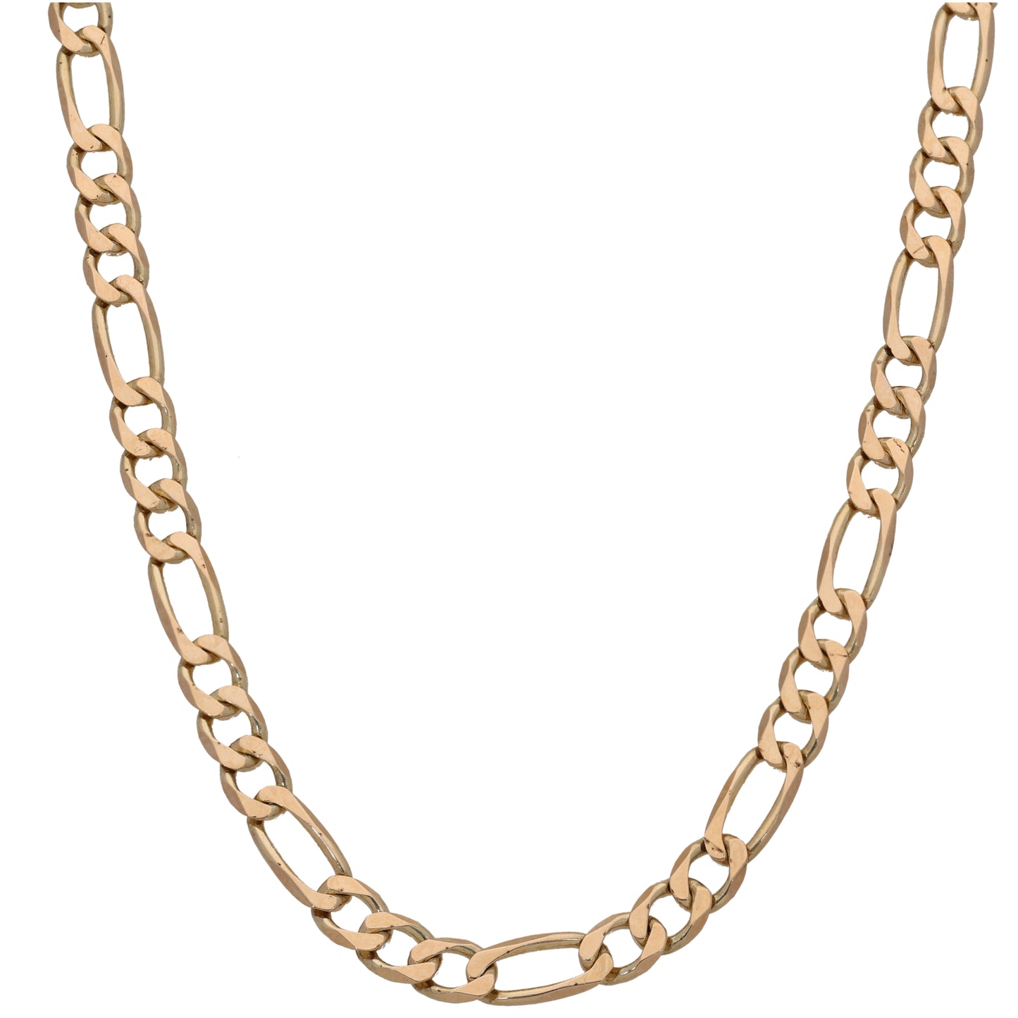 9ct Gold Figaro Chain 28"