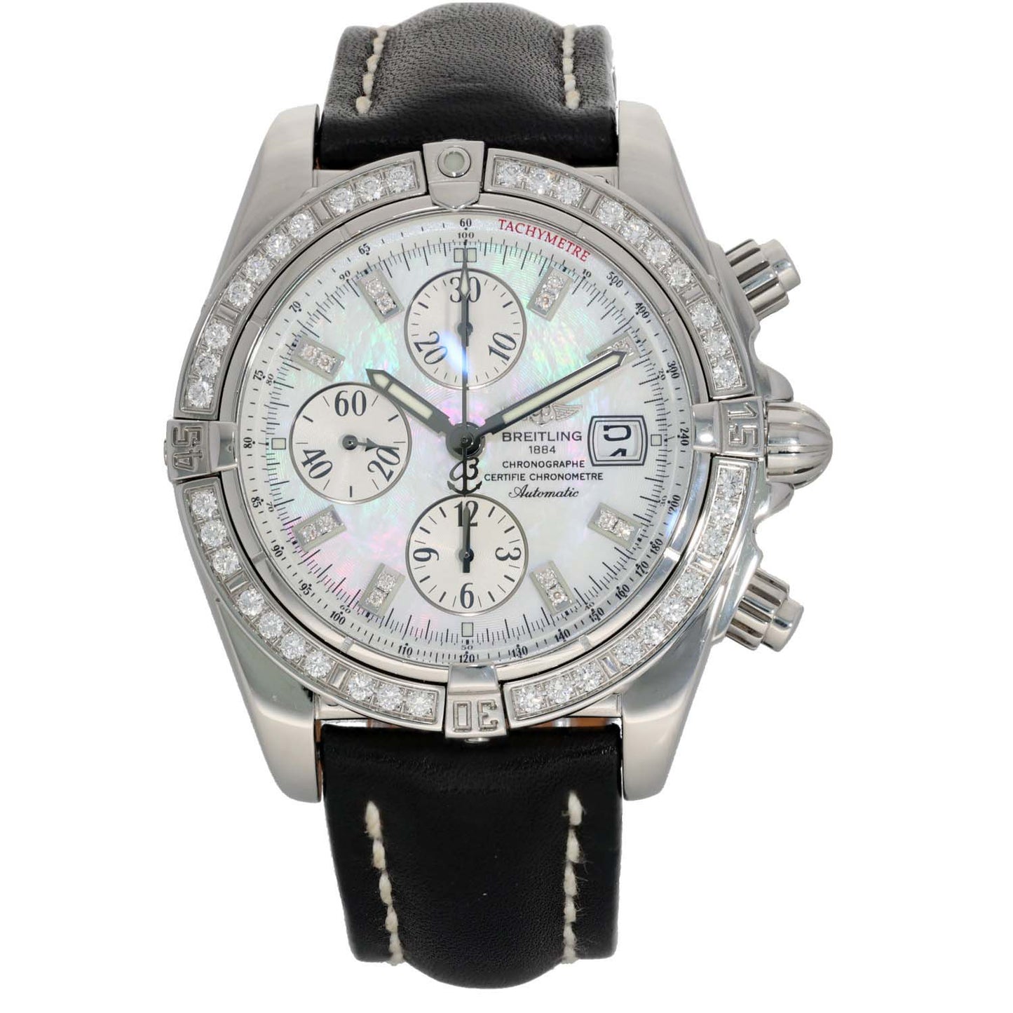 Breitling Chronomat Evolution A13356 44mm Stainless Steel Watch
