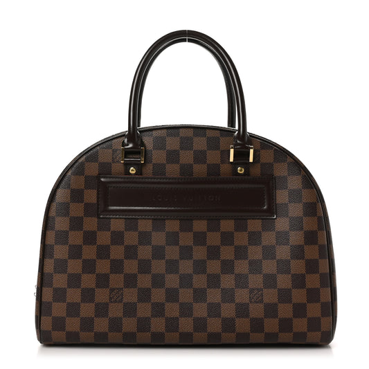Louis Vuitton Nolita Damier Ebene Coated Canvas Bag - Brown