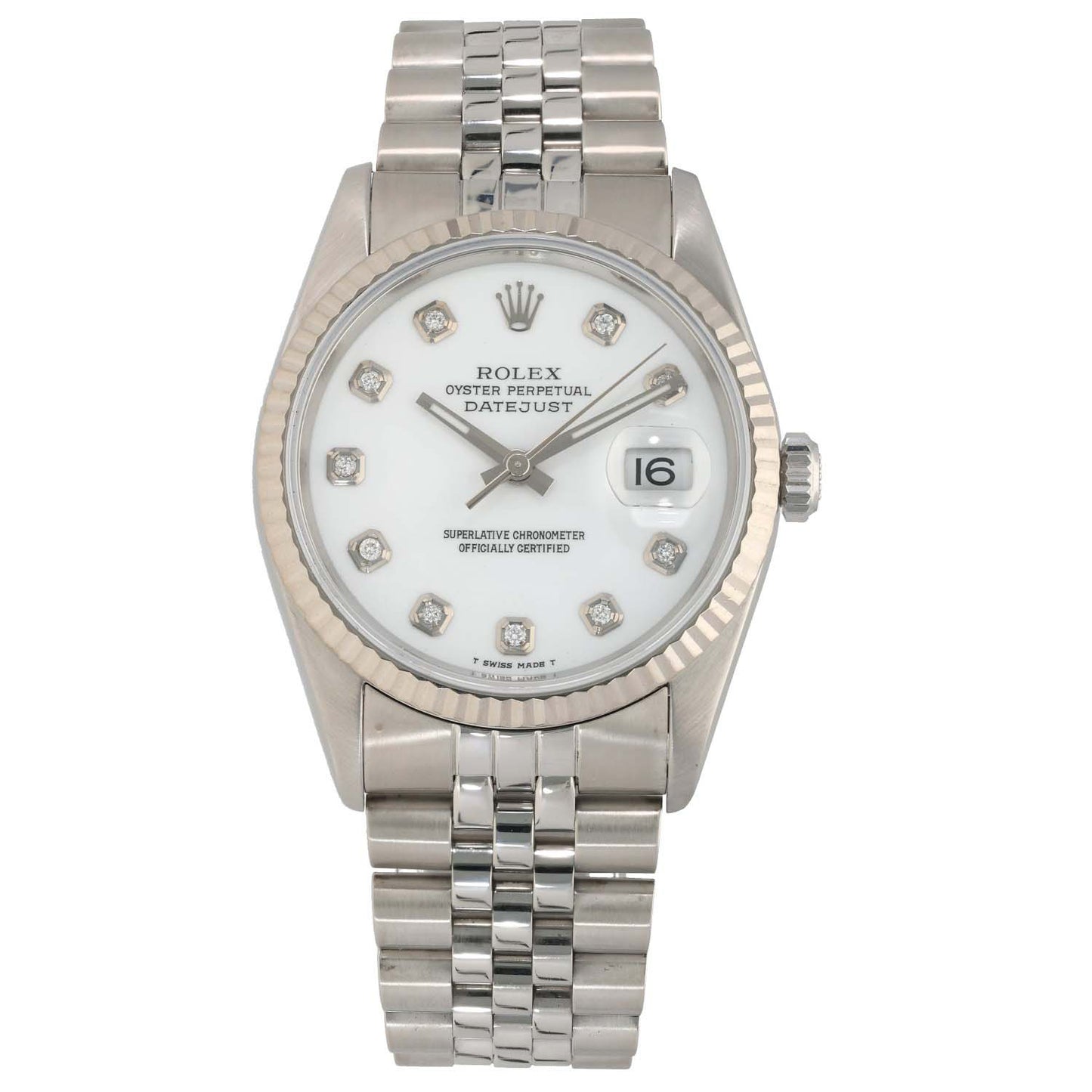Rolex Datejust 16234 36mm Stainless Steel Watch