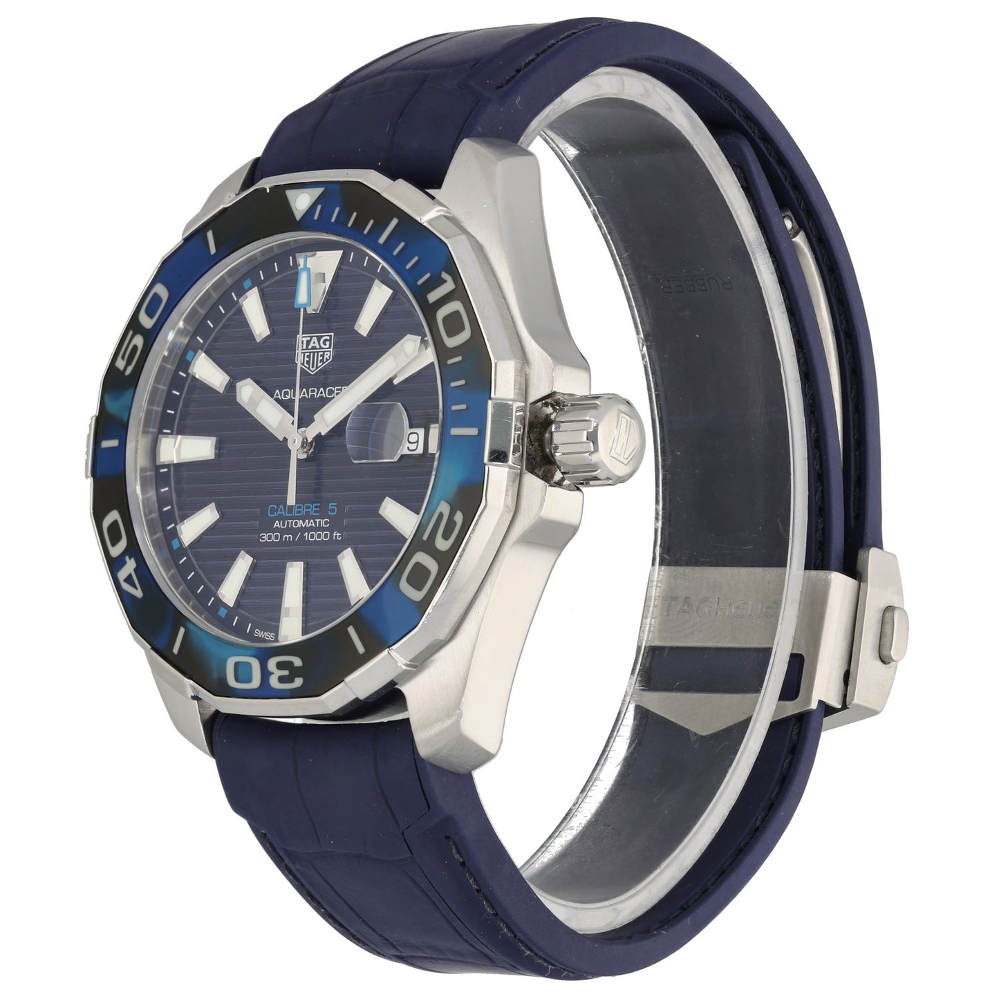 Tag Heuer Aquaracer WAY201 P 43mm Stainless Steel Watch