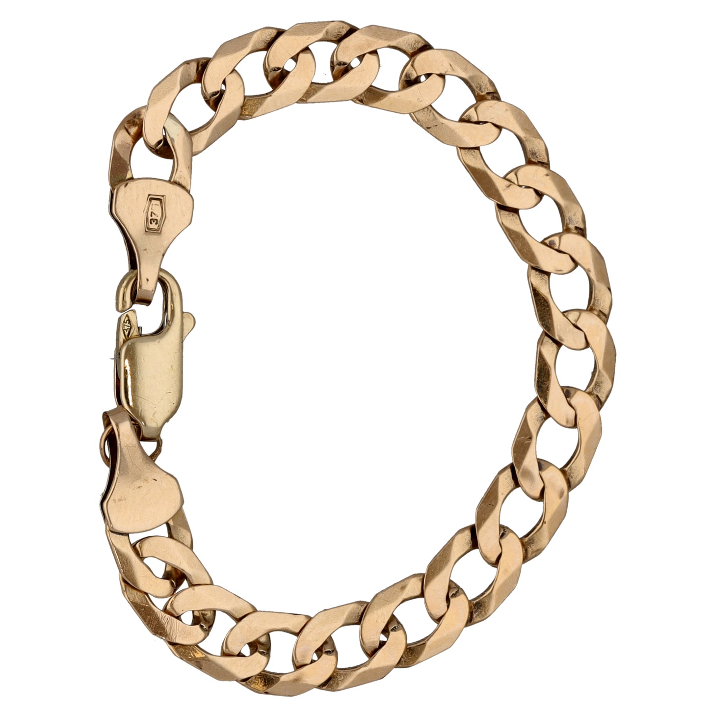 9ct Gold Curb Bracelet