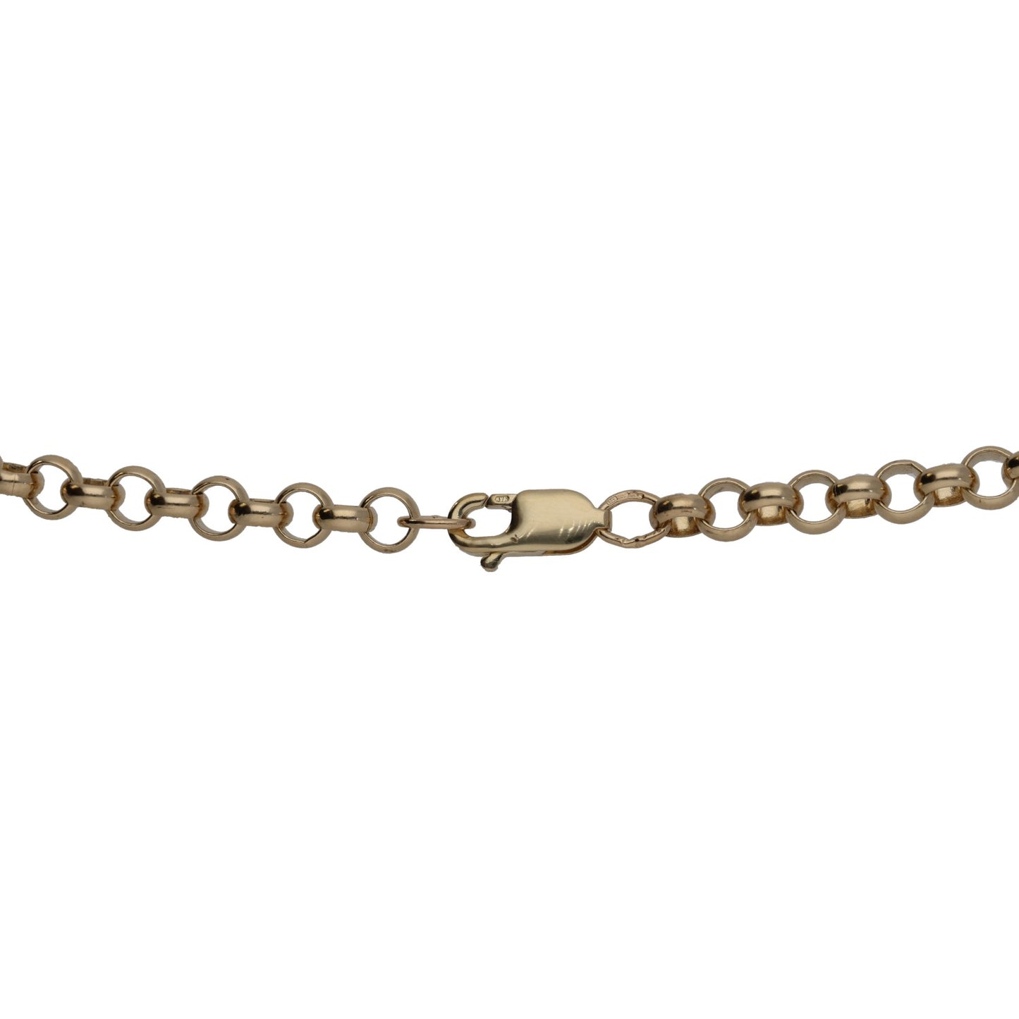 9ct Gold Belcher Chain 20"