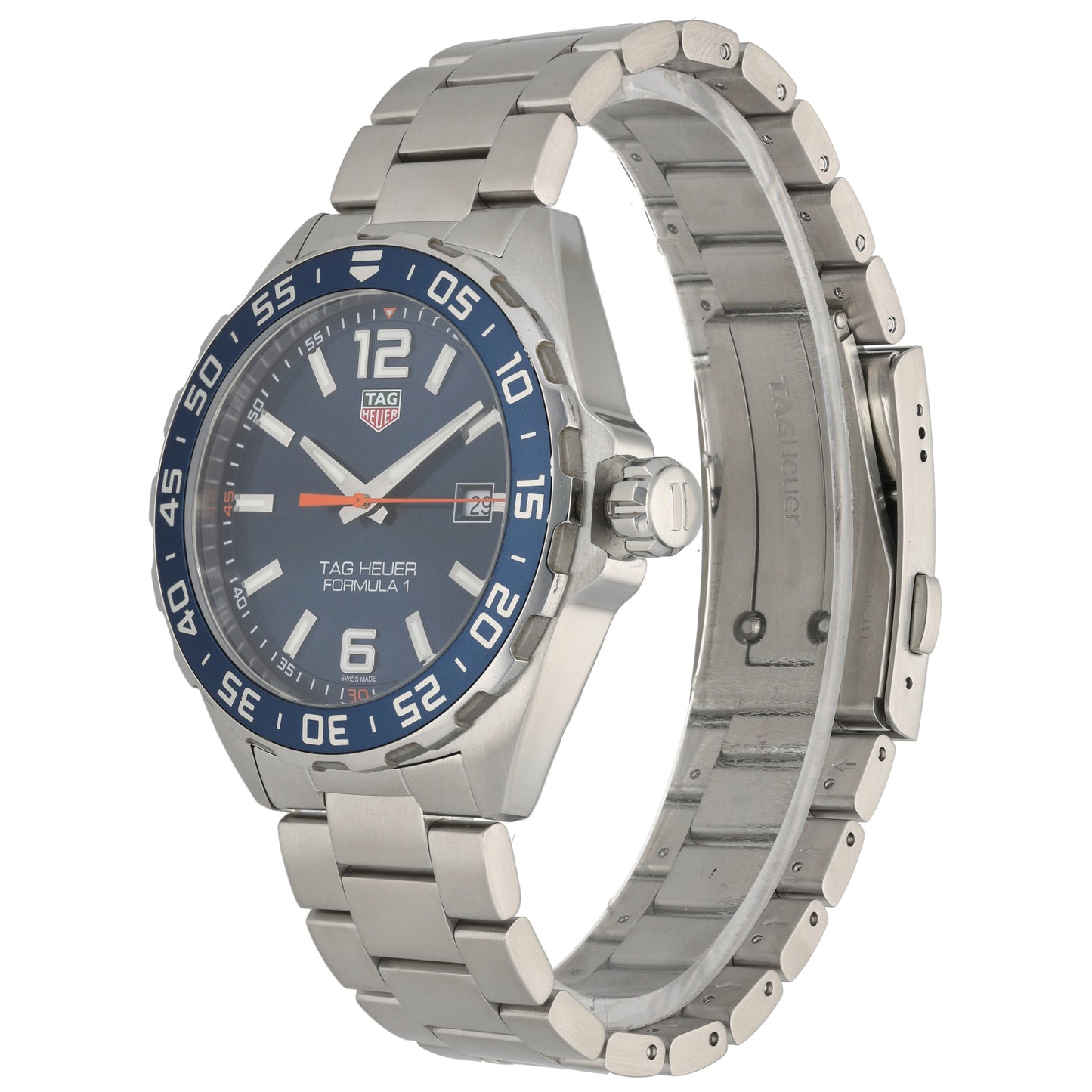 Tag Heuer Formula 1 WAZ1010 43mm Stainless Steel Watch