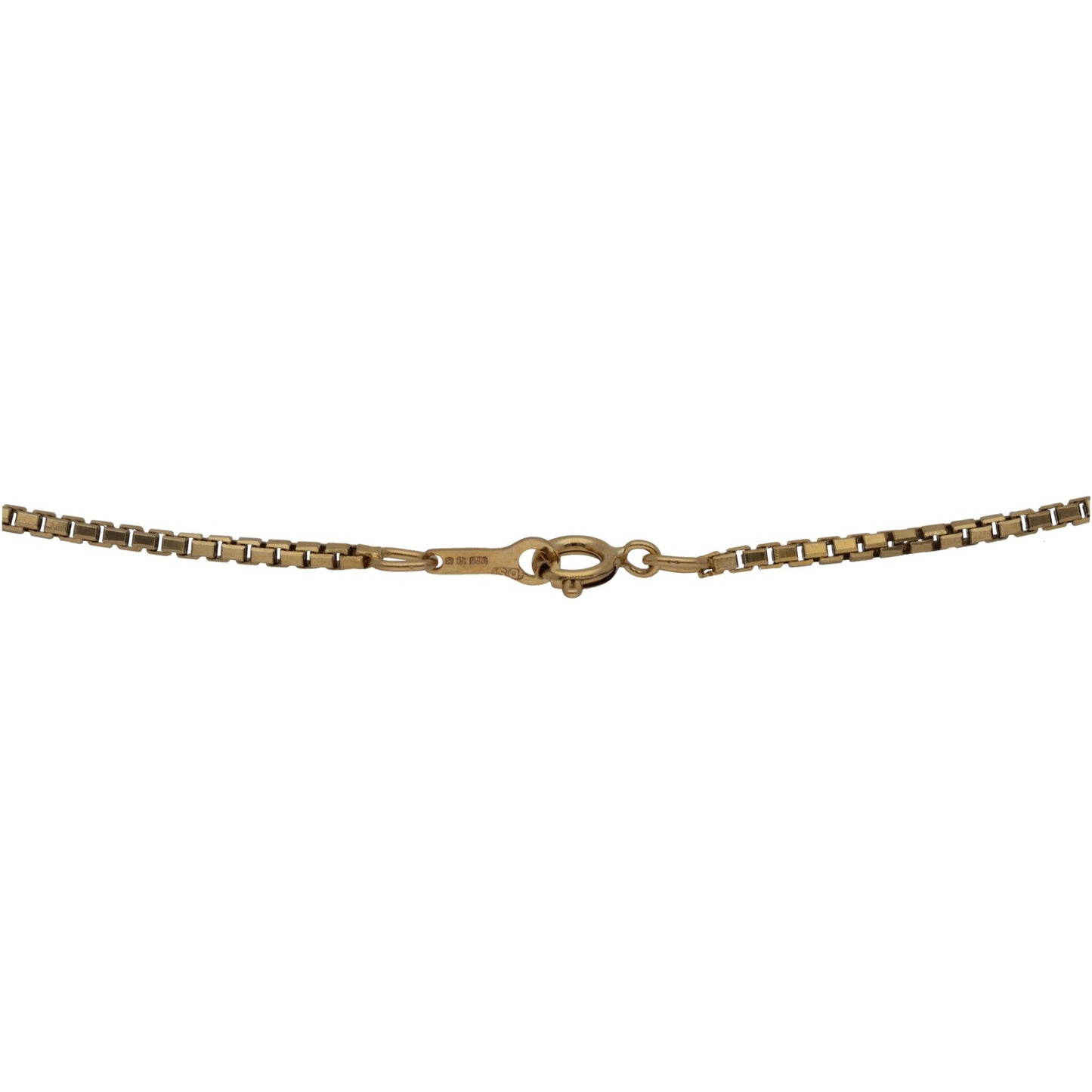 9ct Gold Box Chain 20"