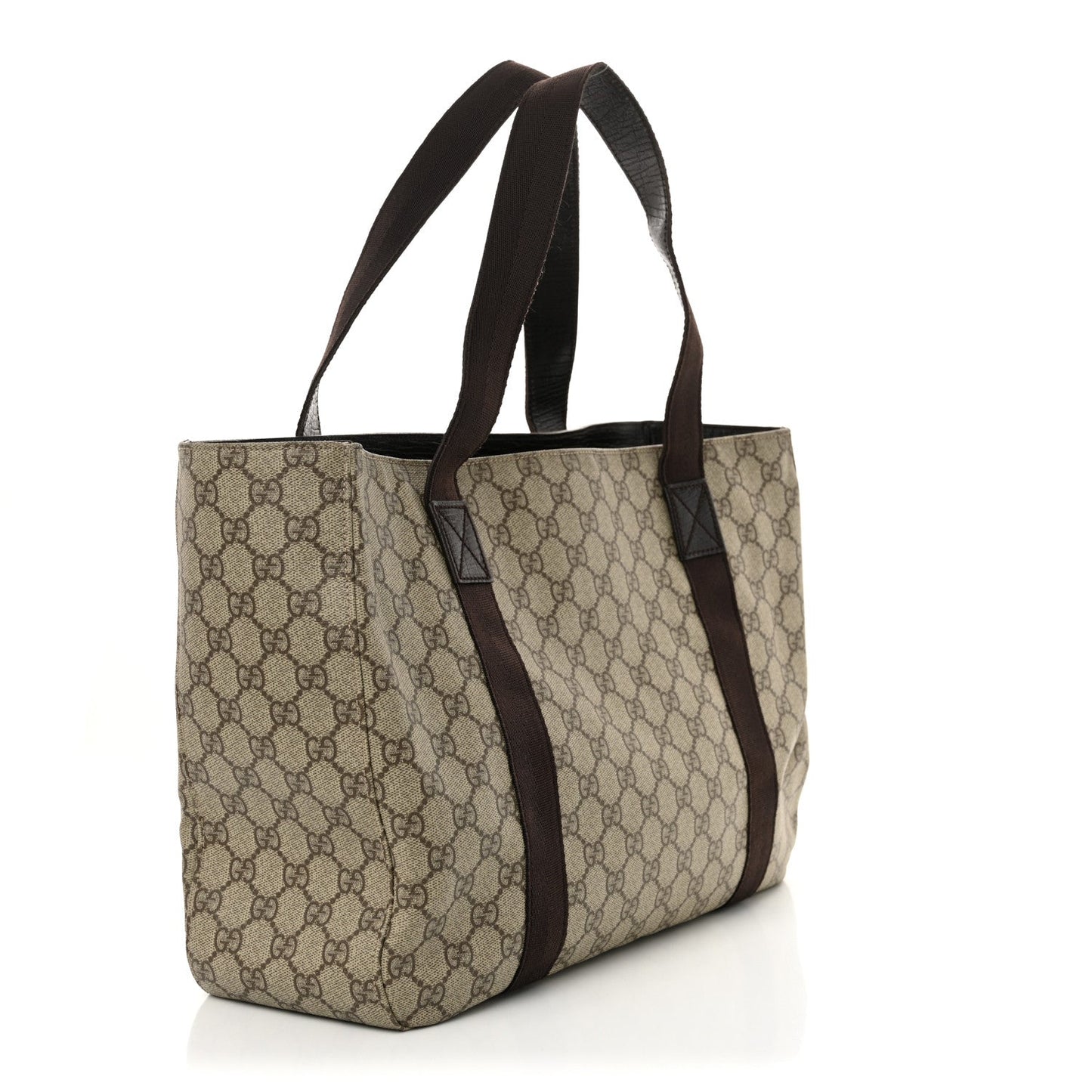 Gucci Joy Tote GG Supreme Coated Canvas Bag - Beige