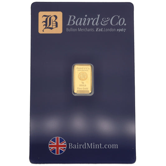 24ct 1g Gold Bar
