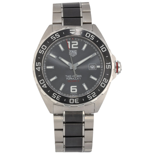 Tag Heuer Formula 1 WAZ2011 43mm Stainless Steel Watch