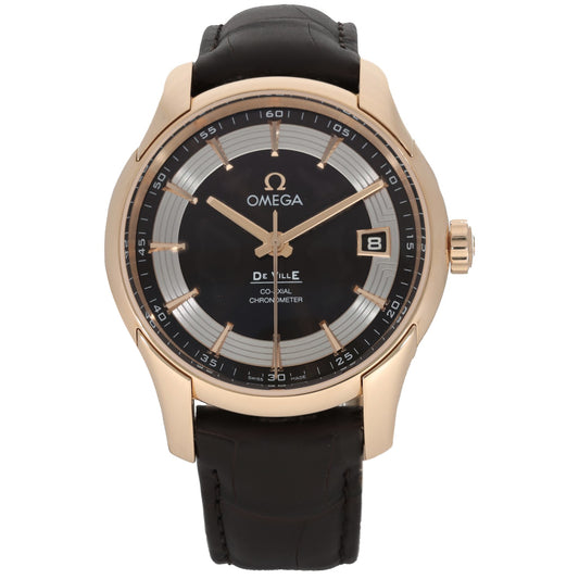 Omega De Ville Hour Vision 431.63.41.21.13.001 41mm Rose Gold Watch