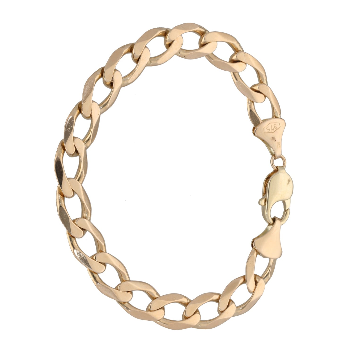 9ct Gold Curb Bracelet