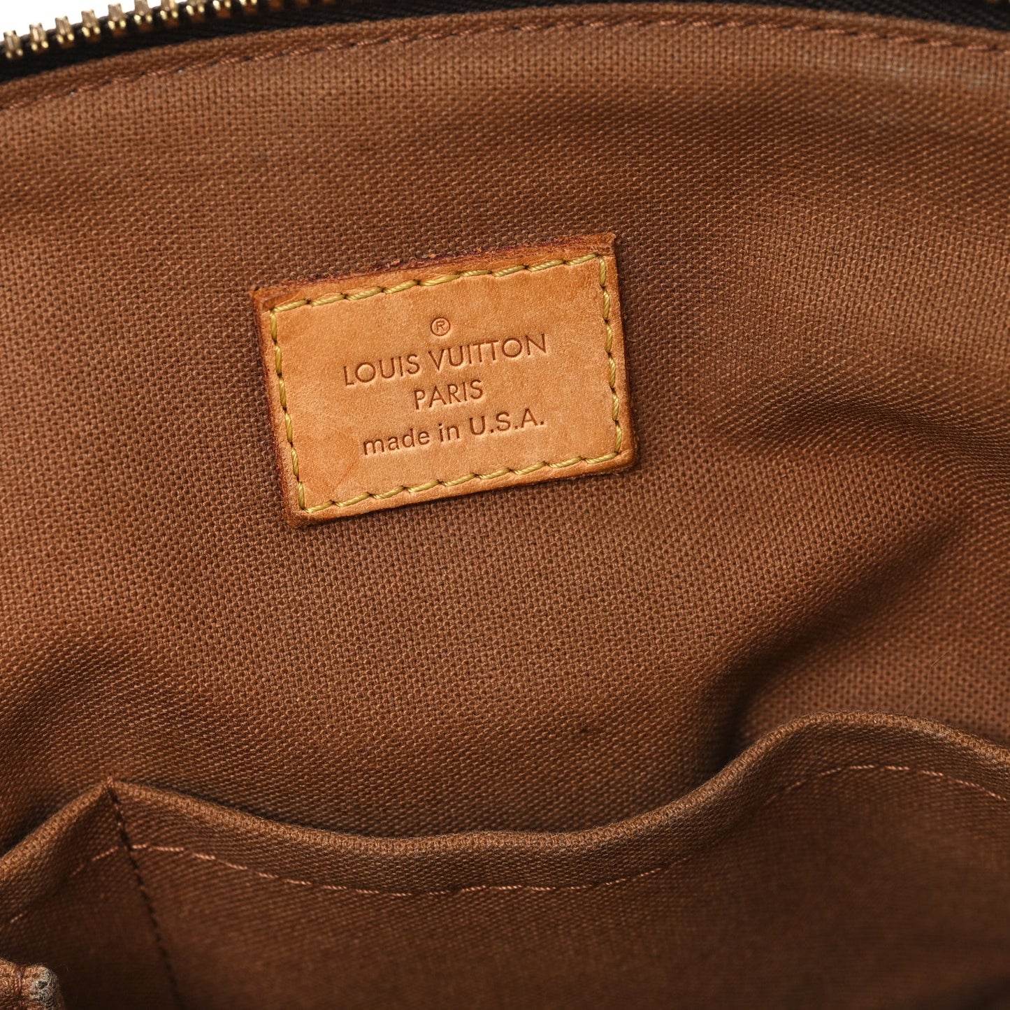Louis Vuitton Tivoli GM Monogram Coated Canvas Bag - Brown