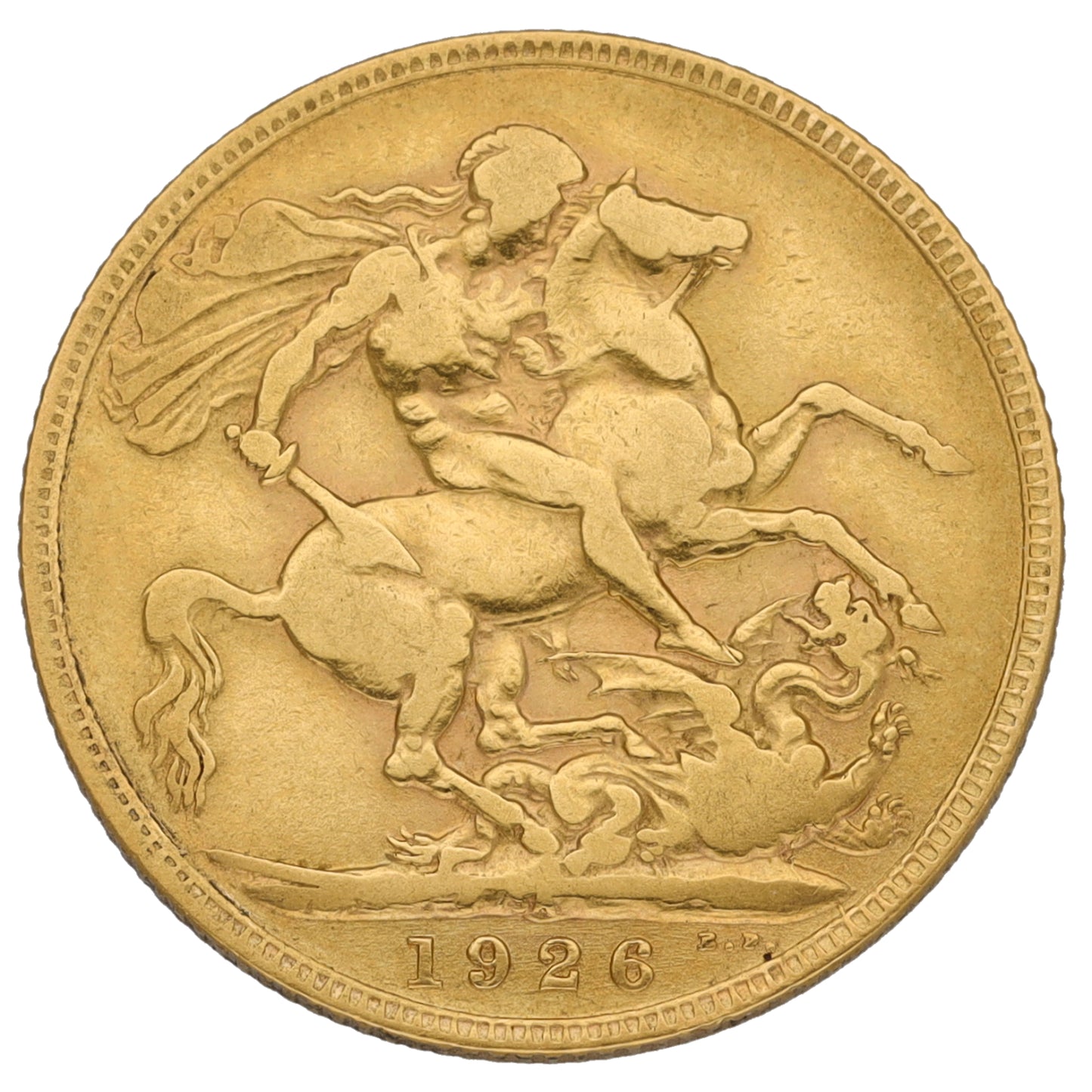 22ct Gold King George V Full Sovereign Coin 1926