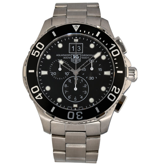 Tag Heuer Aquaracer CAN1010 43mm Stainless Steel Watch