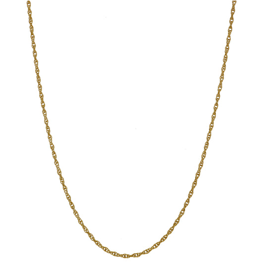 9ct Gold Rope Chain 16"