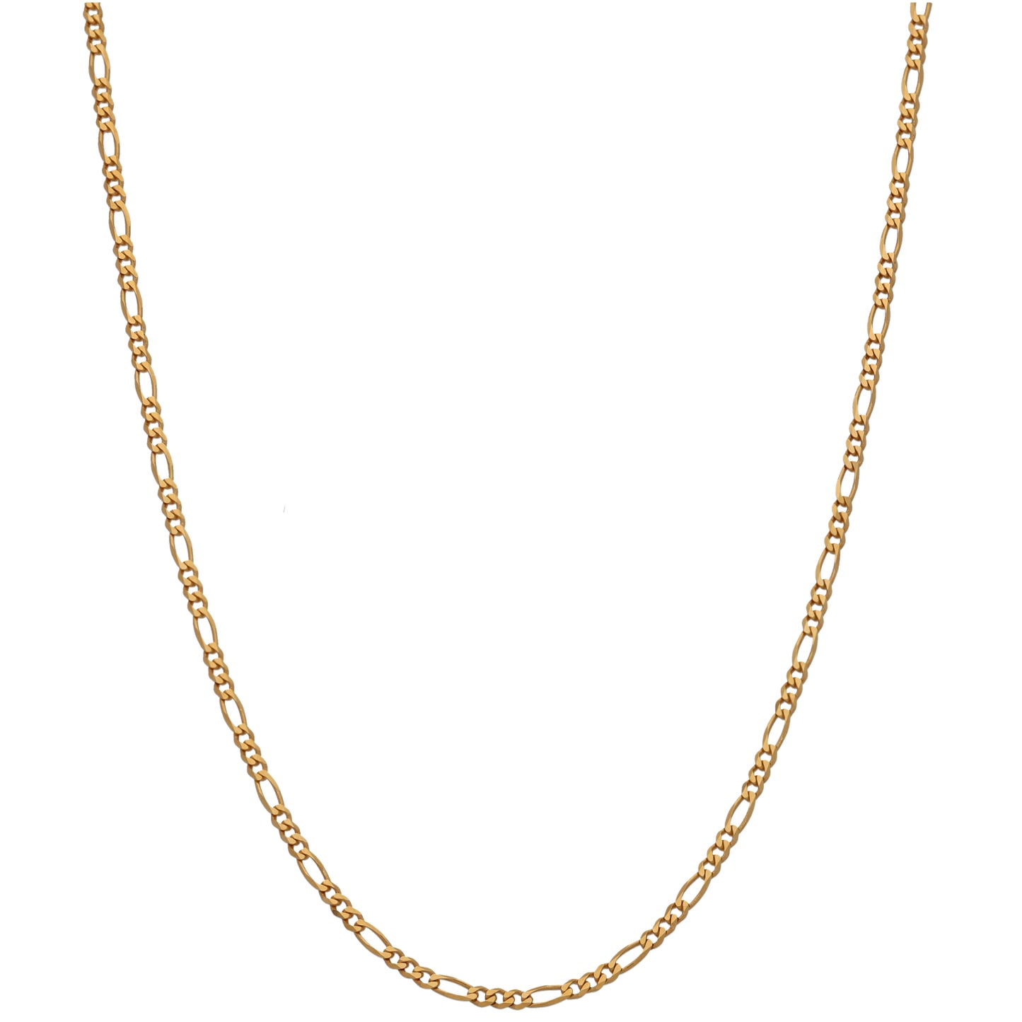 9ct Gold Figaro Chain 20"
