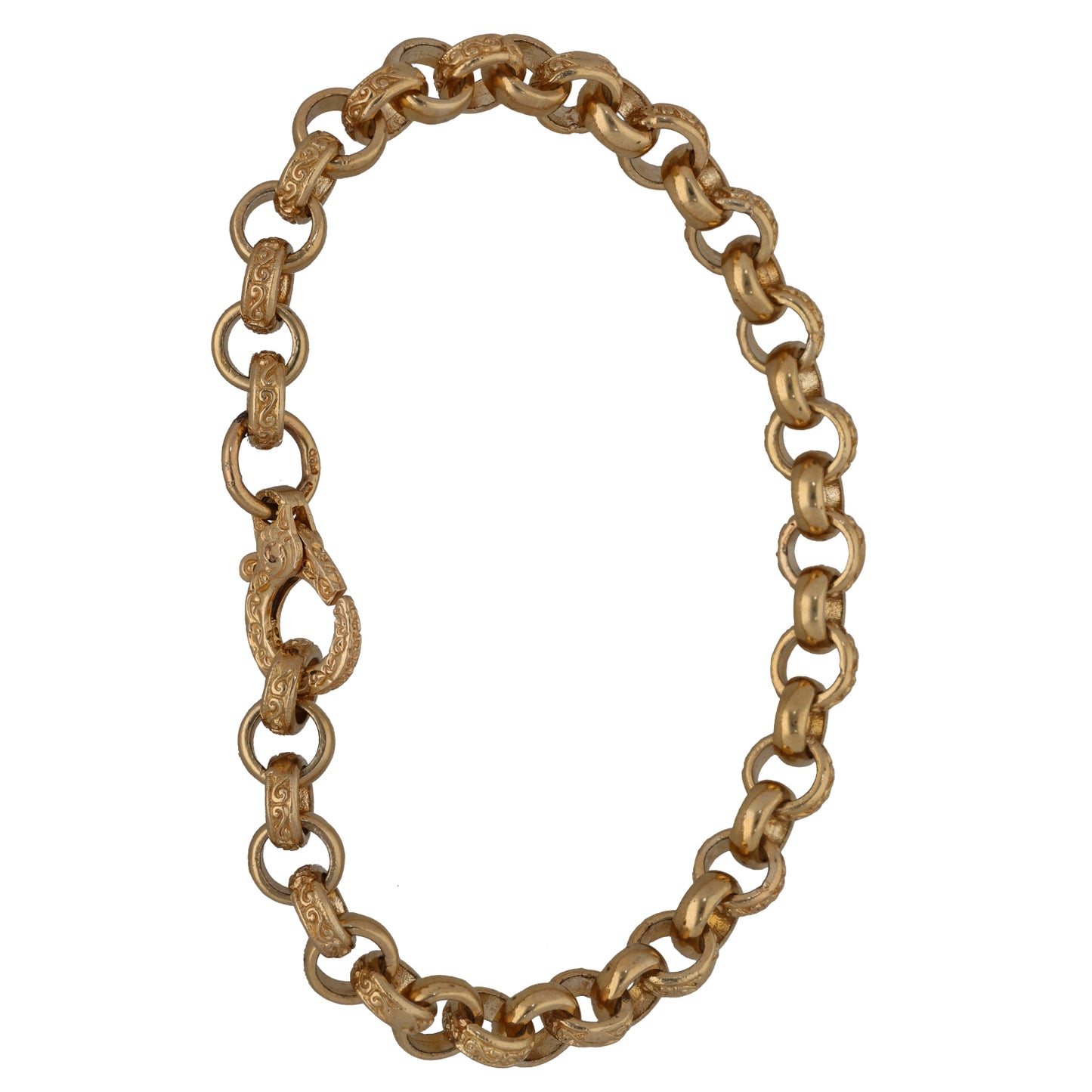 9ct Gold Belcher Bracelet