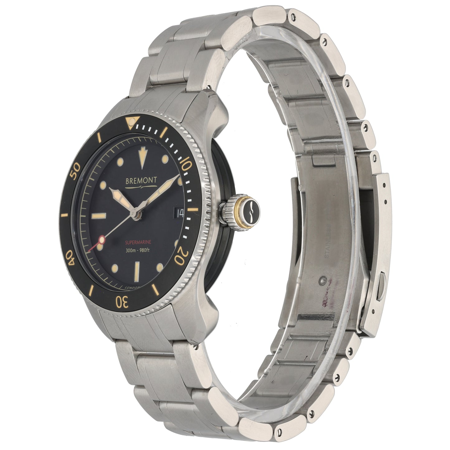 Bremont Supermarine 42812 43mm Stainless Steel Watch