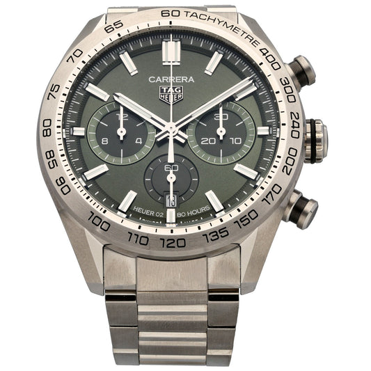 Tag Heuer Carrera CBN2A10 44mm Stainless Steel Watch (Ex-Display)