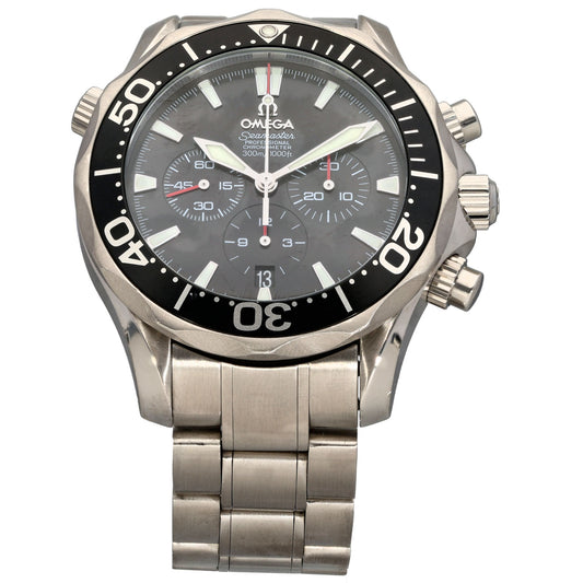 Omega Seamaster 41mm Stainless Steel Watch