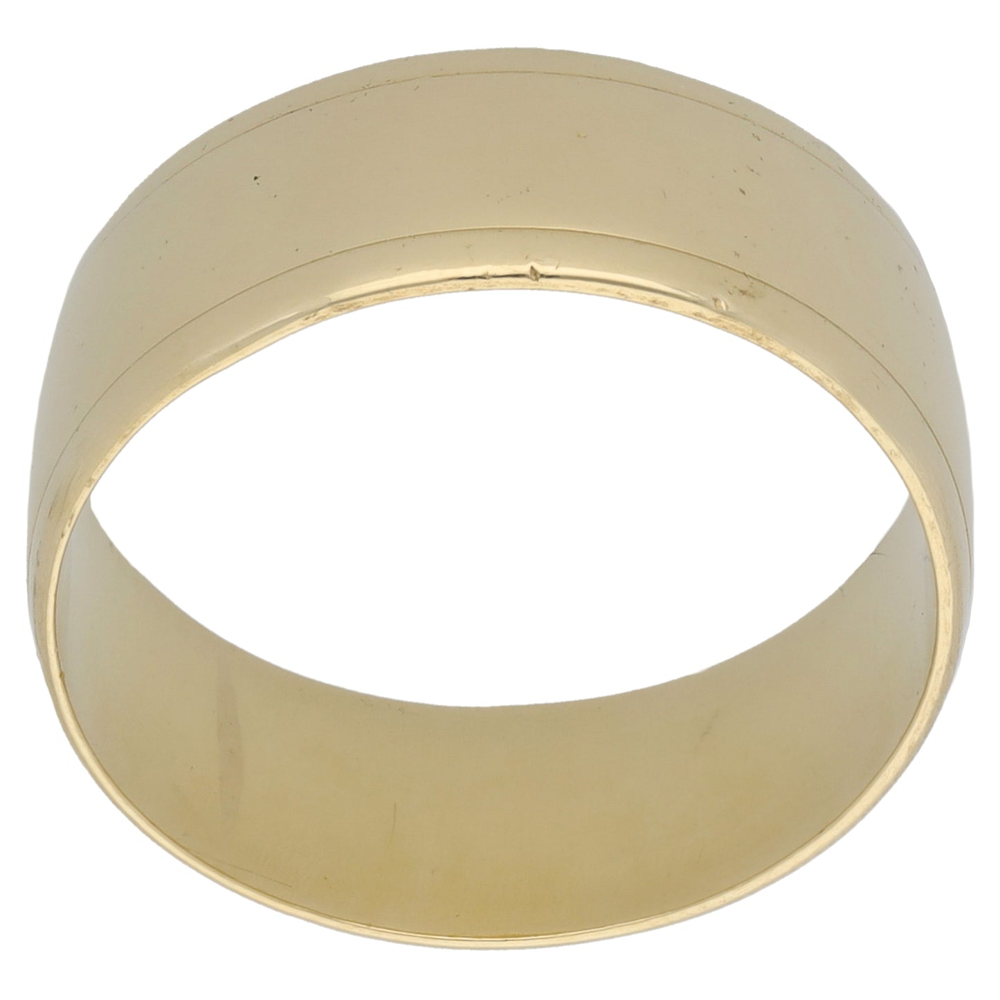 9ct Gold Plain Wedding Ring Size S