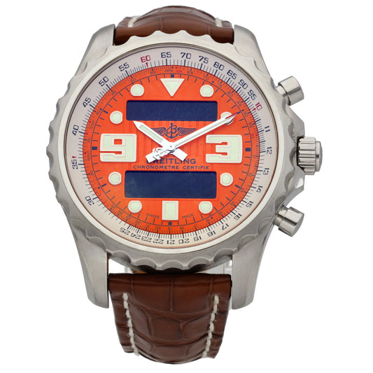 Breitling Chronospace A78365 48mm Stainless Steel Watch