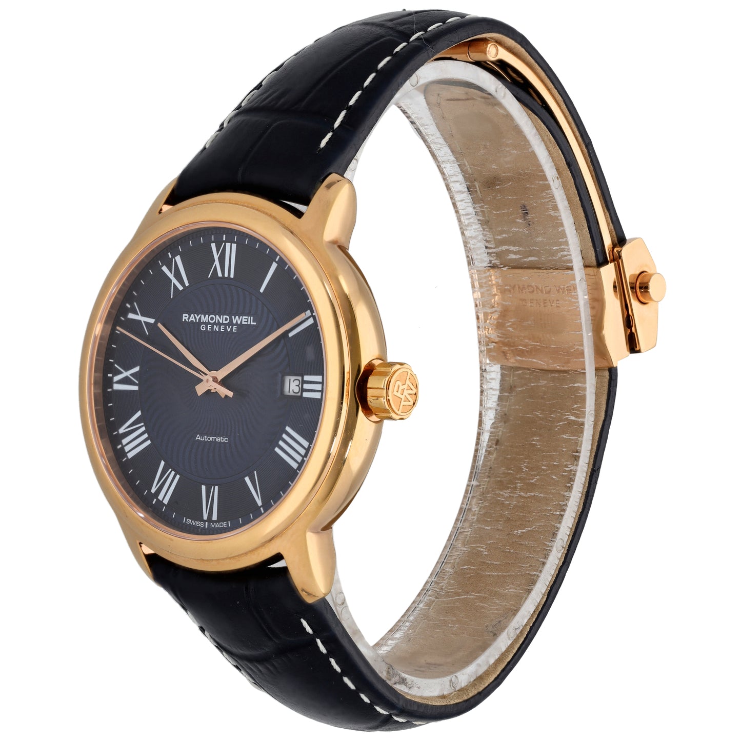 Raymond Weil Maestro 2237 40mm Gold Plated Watch