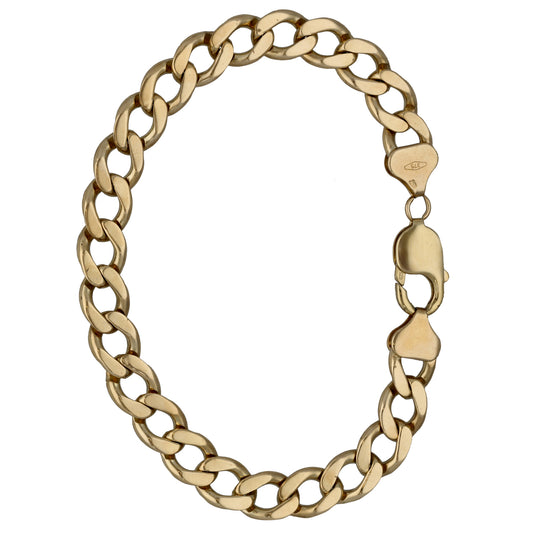 9ct Gold Curb Bracelet