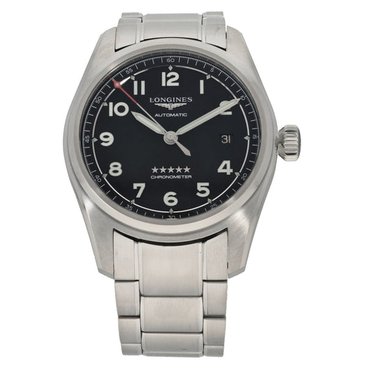 Longines Spirit L3.810.4 40mm Stainless Steel Watch