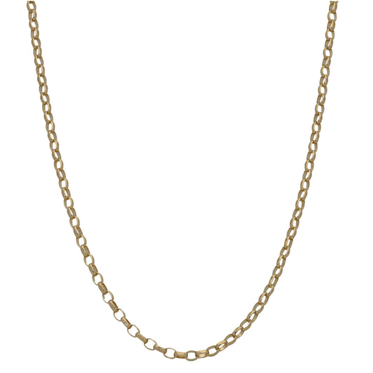 9ct Gold Belcher Chain 28"