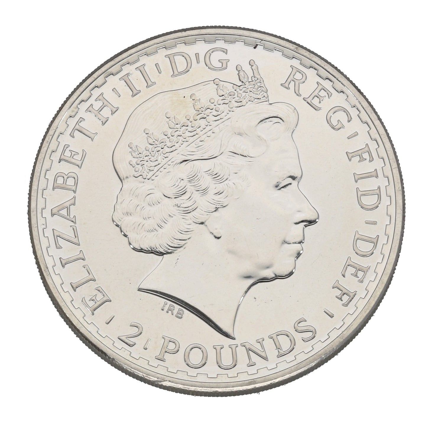 Fine Silver Queen Elizabeth II 1 OZ Britannia Coin 2013