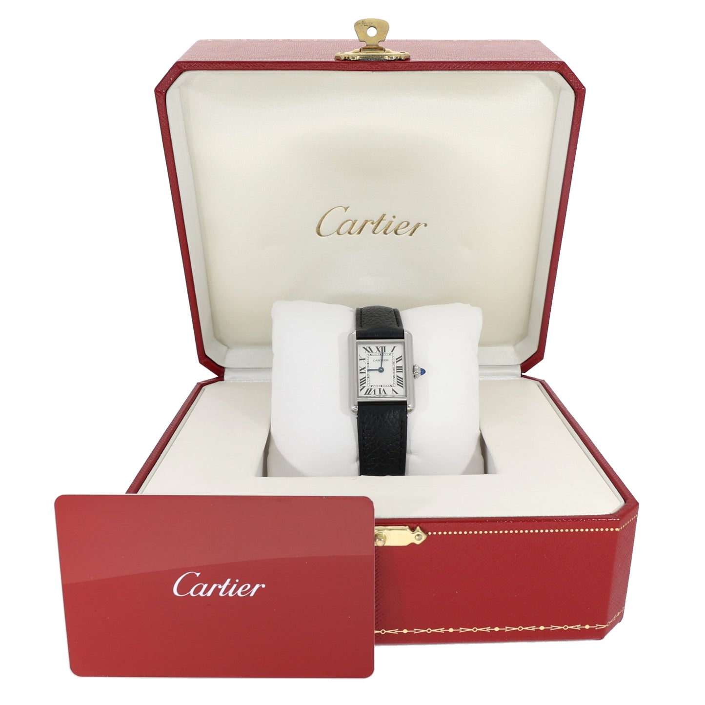 Cartier Tank Solo WSTA0042 22mm Stainless Steel Watch