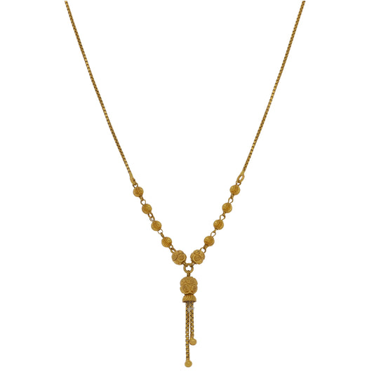 22ct Gold Fancy Necklace 16"