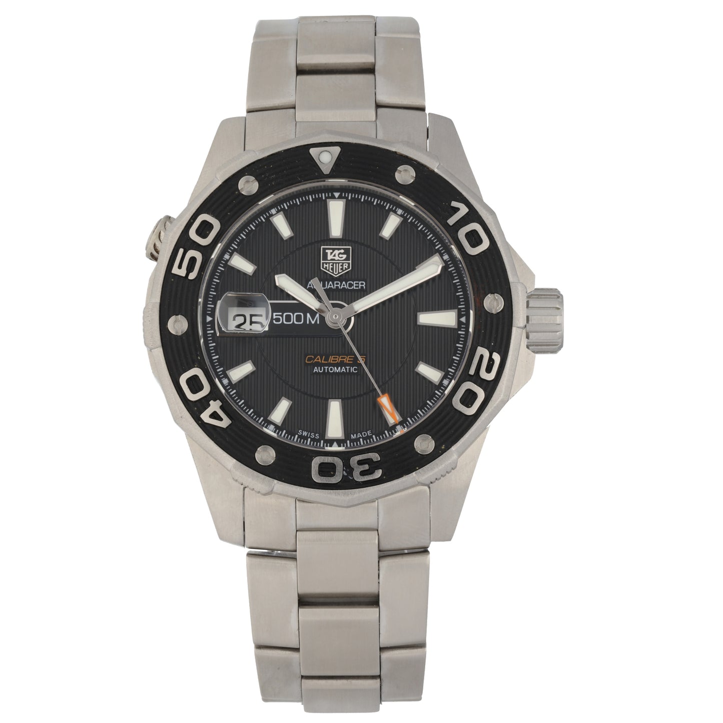 Tag Heuer Aquaracer WAJ2110 43mm Stainless Steel Watch